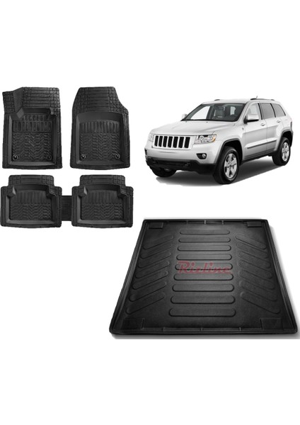 Team Car Jeep Grand Cherokee 2015 Model 3D Bagaj Havuzu+3d Havuzlu Paspas