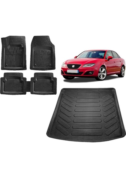 Team Car Seat Exeo Sedan 2015 Model 3D Bagaj Havuzu+3d Havuzlu Paspas