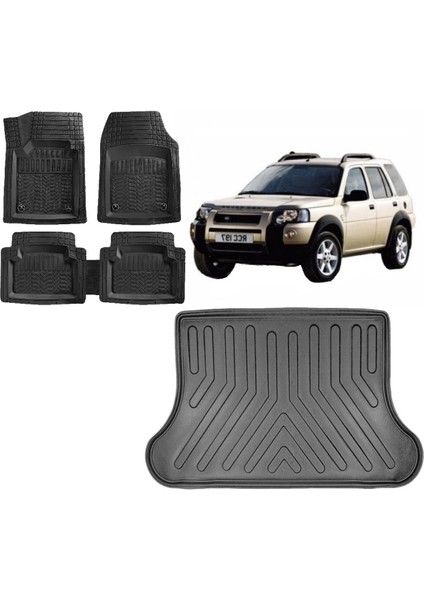 Team Car Land Rover Freelander 2003 Model 3D Bagaj Havuzu+3d Havuzlu Paspas