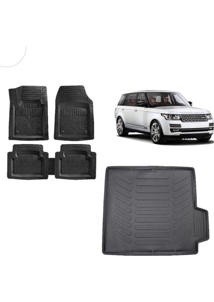 Team Car Land Rover Range Rover Voque 2012 Model 3D Bagaj Havuzu+3d Havuzlu Paspas