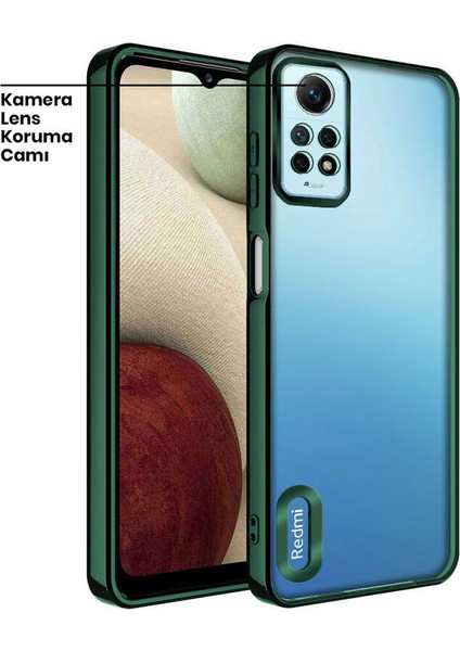 Xiaomi Redmi Note 12 Pro Kılıf Zebana Glint Silikon Kılıf Yeşil