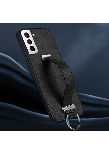 Samsung Galaxy S23 Plus Kılıf Zebana Classic Deri Kılıf Siyah