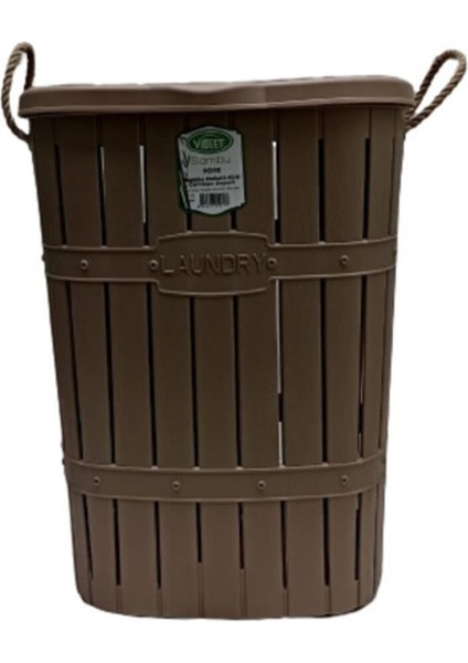 Bambu Halatlı Kirli ve Çamaşır Sepeti