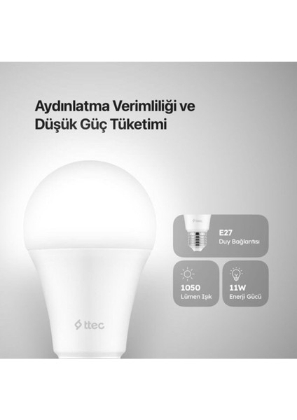 Lumi Akıllı Çok Renkli LED Wi-Fi Akıllı Ampul