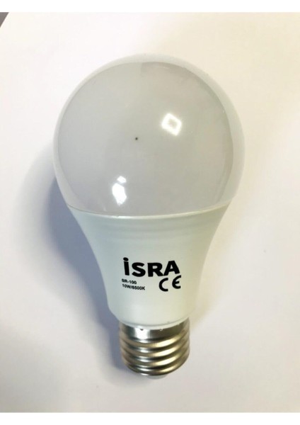 Isra Isra- 10W LED Ampul Beyaz IŞIK(6500K) E27 Duy