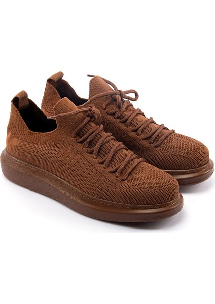 CH307 Rt Tricot Erkek Ayakkabı Taba