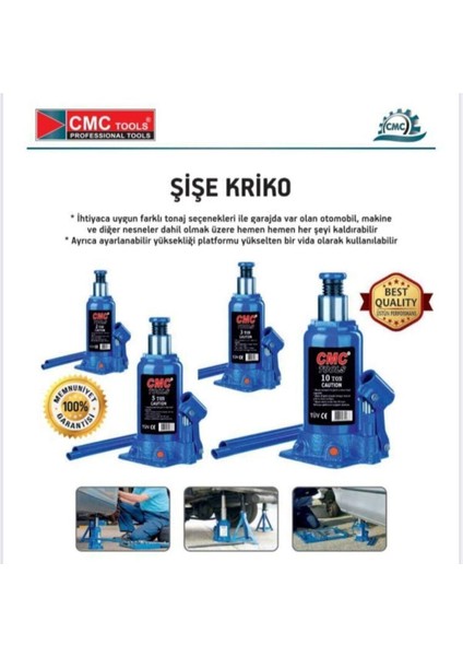 2 Ton Şişe Kriko