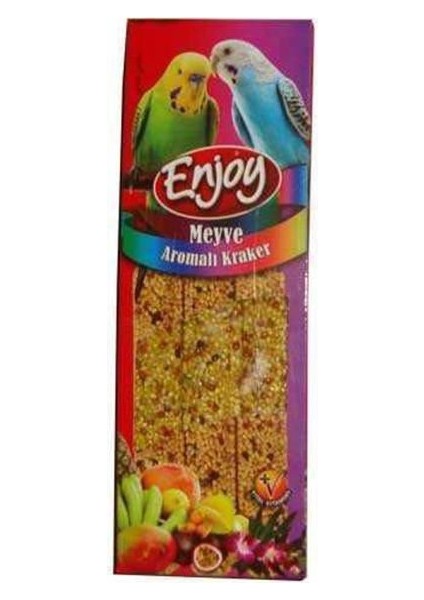 Meyveli Kraker Kuş Yemi 100 gr 3 Lü