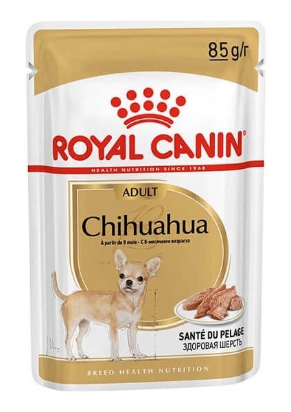 Chihuahua Adult Pouch Konserve Köpek Maması 85 gr