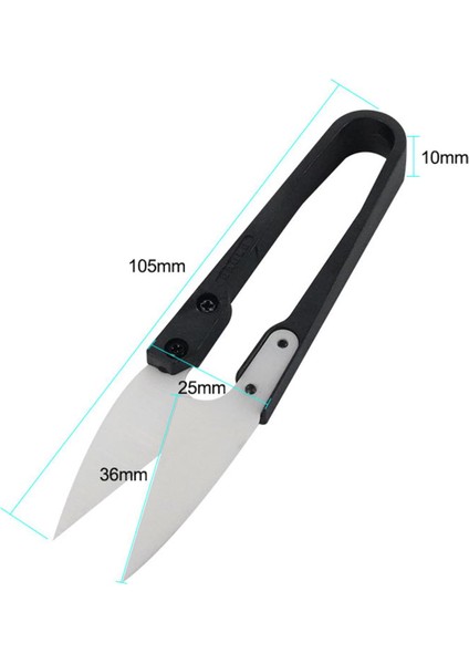 RL-102 Yalıtımlı Seramik Antistatik U Makas