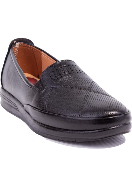 DZA07-1194226 Siyah Günlük Ortopedik Kadın Ayakkabı