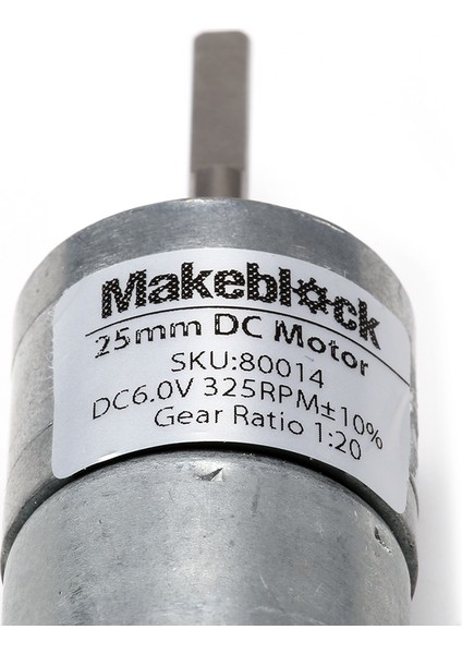 Makeblock Dc Motor-25 6V/325RPM Standart