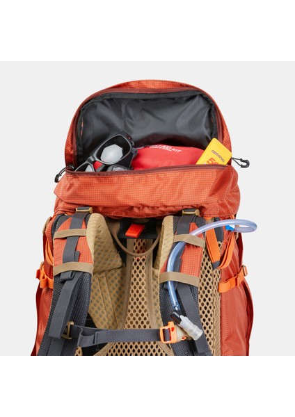 FORCLAZ Erkek Trekking Sırt Çantası - 60+10L - Turuncu - MT500 Air