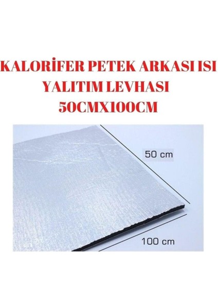 Kl Home 6 ADET-10MM Kalınlık Tasarruf Için Kalorifer Petek Arkası Isı Yalıtım Levha Doğalgaz Fatura Düşürün