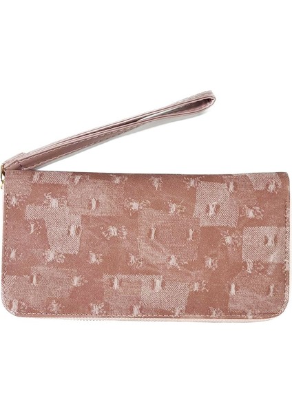 Pembe Desenli Çok Gözlü Kadın Cüzdanı fiyatları