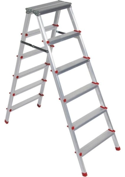 Çift Çıkışlı Profil Merdiven 6+6