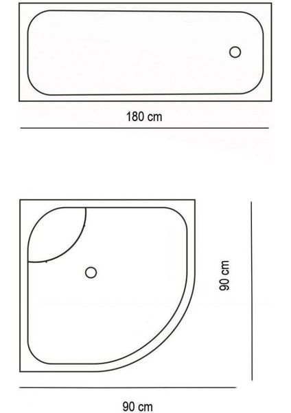 Spa Banyo Paspas ve Tek Kanat Duş Perdesi 1X180X200 Set indirimleri