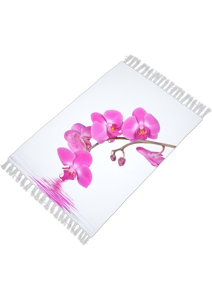 Orchid Banyo Paspas ve Tek Kanat Duş Perdesi 1X180X200 Set modelleri