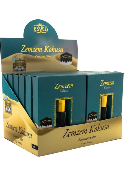 Zemzem Kokusu Alkolsüz Esans 3ml 12LI Paket