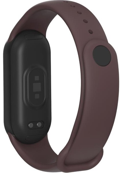 Xiaomi Mi Band 8 Mi Band 9 Uyumlu Akıllı Bileklik Silikon Kordon Kayış