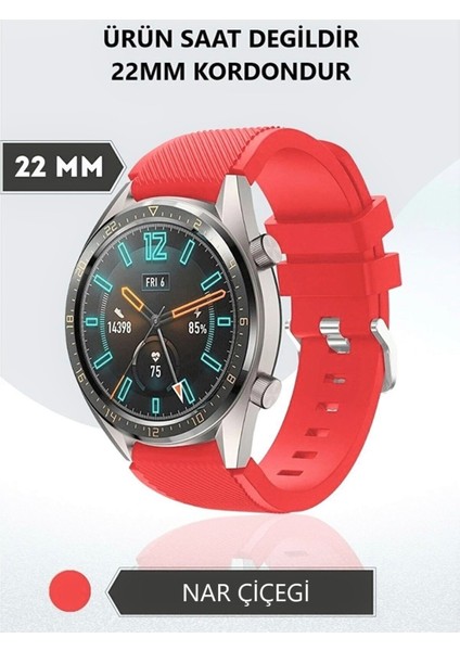 Samsung Gear S3 Frontier-Classic / Galaxy Watch 3 (45MM) - Watch 1 (46MM) Çizgi Desenli Kordon