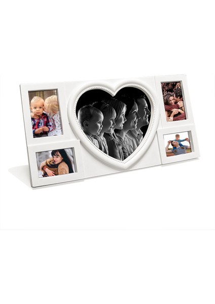 Kalpli Kolaj Fotoğraf Çerçevesi 5'li