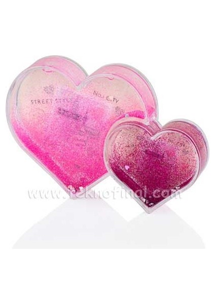 Kişiye Özel Kar Küresi Çift Kalp fiyatları