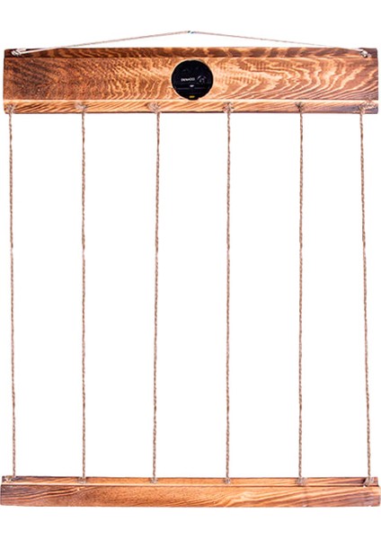 Ahşap Ipli Mandallı Saatli Duvar Çerçevesi 50 x 60 Cm fırsatları