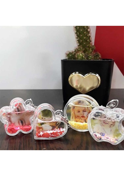 Elma Fotoğraflı Kar Küresi Anahtarlık fiyatları