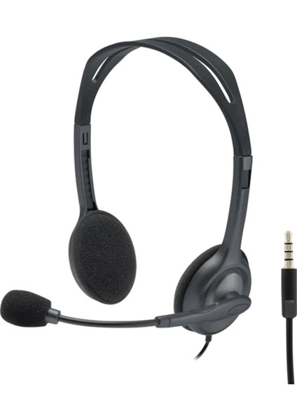 LOGITECH H111 STEREO SİYAH KULAKLIK