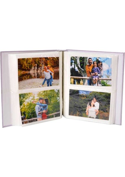 120'LIK 10 x 15 Kutulu Lila Fotoğraf Albümü 46120 fırsatları