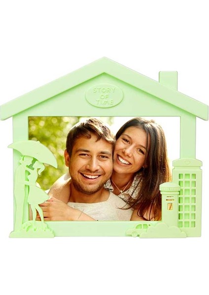 Yatay Ev Görünümlü Renkli Fotoğraf Çerçevesi fiyatları
