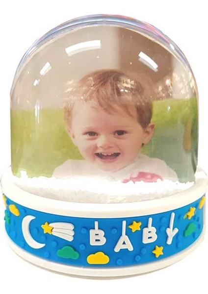 Fotoğraflı Bebek Kar Küresi