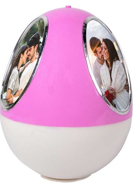 Hareketli Pembe Yumurta Fotoğraf Çerçevesi