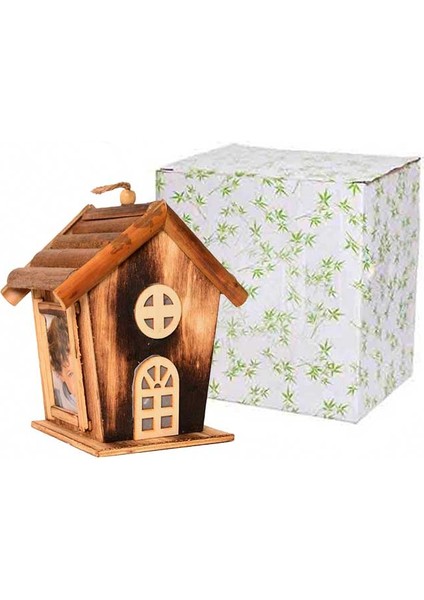 Ev Figürlü Işıklı Bambu Fotoğraf Çerçevesi fiyatları