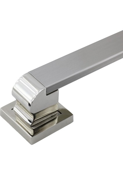 Bersel Çekme Kolu Çelik Kapı Dış Kapı Kolu Tutma Kulbu Saten Kulp 40 cm