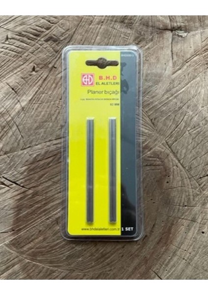 Elektrikli Planya Bıçagı 2 Adet Çelik Planya Bıçak 82MM