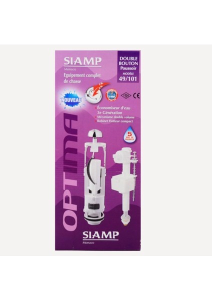 Siamp Optima Iç Takım Çift Kademeli 49X101