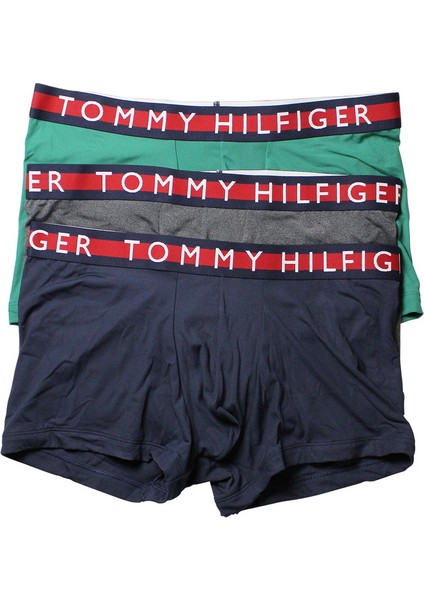 Tommy Hılfıger Mıcro Rıb Erkek 3 Lü Boxer 09T4013-325