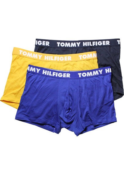 Tommy Hılfıger Statement Flex Erkek 3 Lü Boxer 09T3798-431 fiyatları