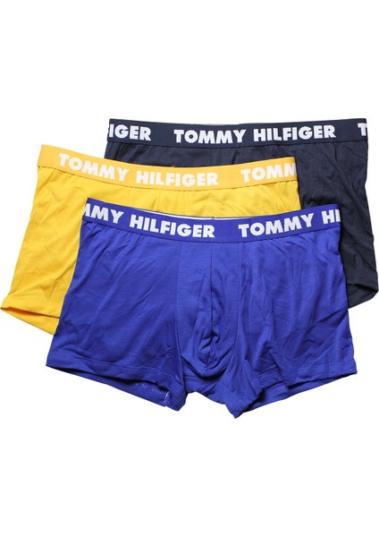 Tommy Hılfıger Statement Flex Erkek 3 Lü Boxer 09T3798-431