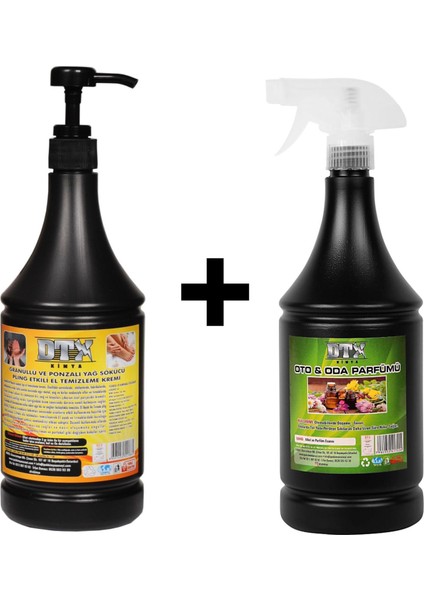 Granürlü El Temizleme Kremi ( Sabunu ) 1 kg & Oto ve Oda Kokusu 500 ml