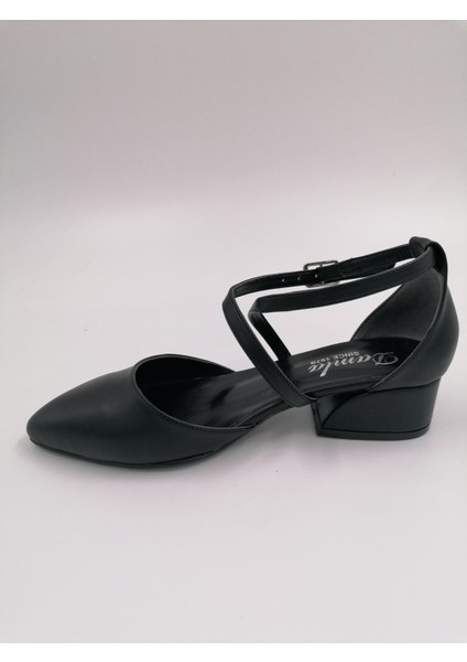 Solmaz Damla Siyah Renk Bilekten Bağlamalı Stiletto fiyatları