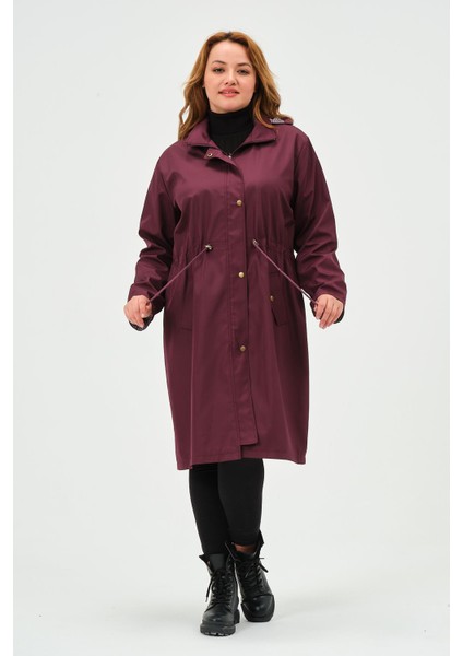 Berinay Büyük Beden Araboy Kadın Trençkot fiyatları