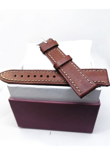 18 Milim Hakiki Deri Saat Kayışı 6