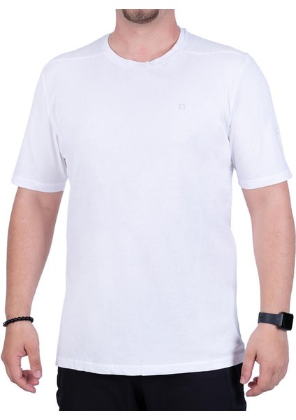 1312015 Erkek Beyaz Tişört