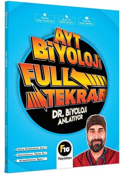 AYT Biyoloji Full Tekrar Video Ders Notları