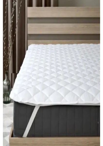 Sıvı Geçirmez Kapitoneli 100X200 cm Tek Kişilik Çarşaf Köşe Lastikli