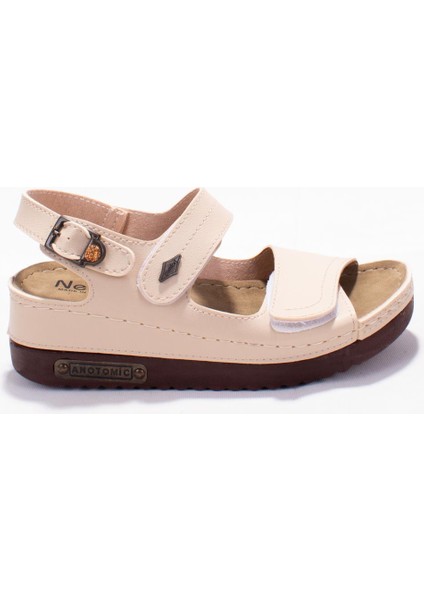 DZA37-3014 Bej Günlük Ortopedik Kadın Sandalet fiyatları