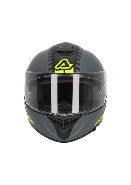 Krapon 22-06 Kask Gri Sarı